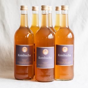 Organic kombucha, case of 6 bottles